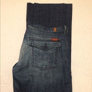 7 For Al Mankind Jeans, vintage blue, size 31